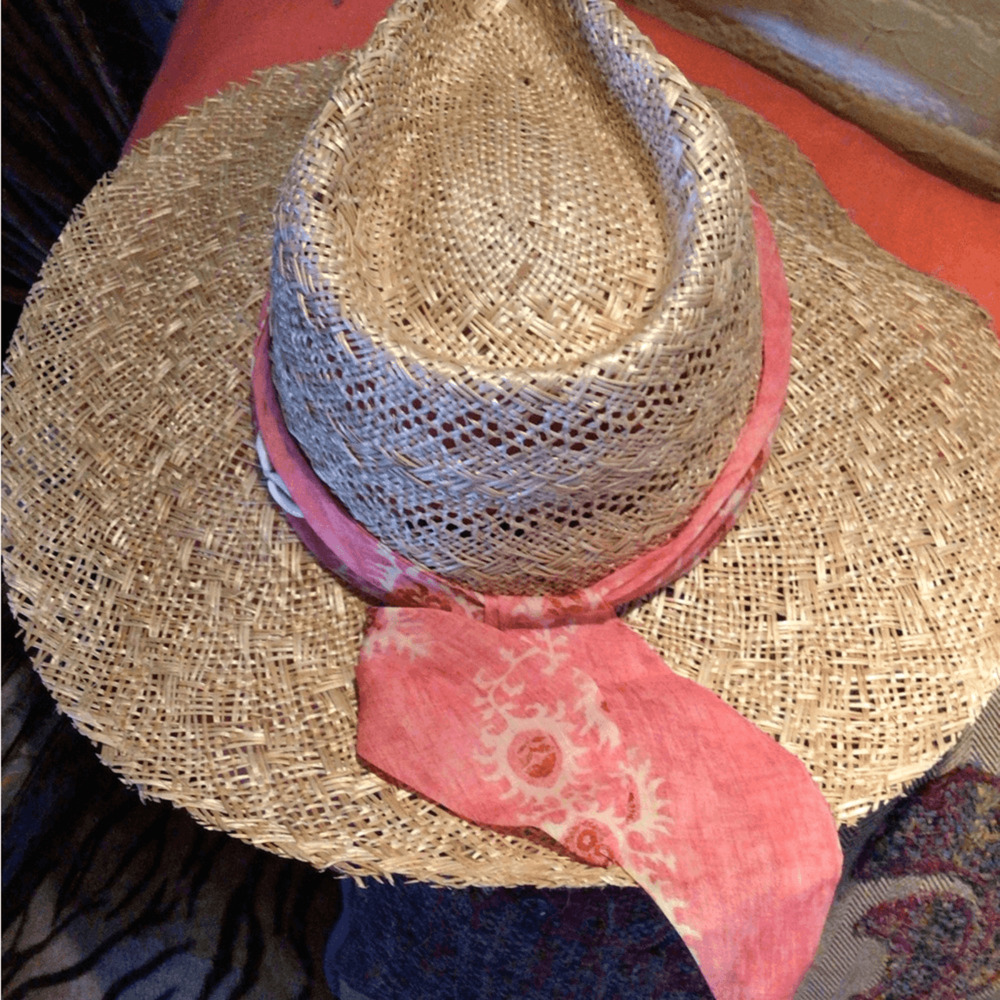 NEW!rare Boho Wyeth straw rancher hat - Picture 6 of 7